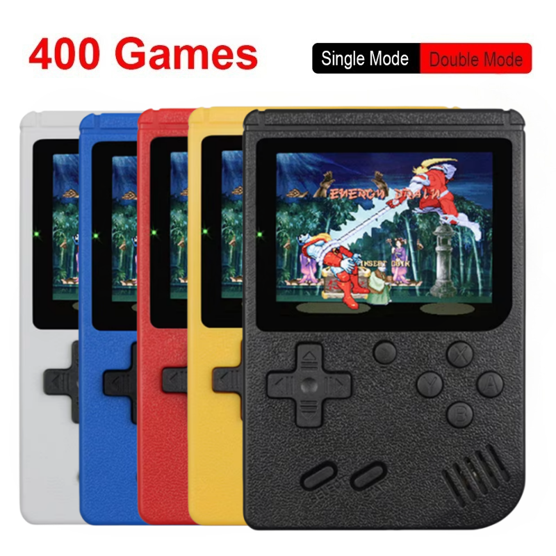 Gaming Console With Minecraft - 400 In 1 MINI Games Handheld