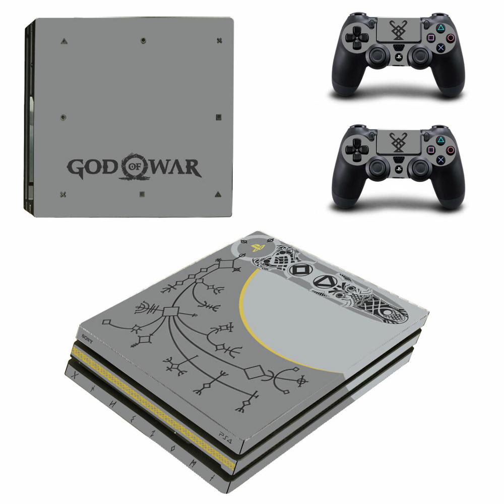Gaming Console Monitor - God of War PS4 Pro Skin