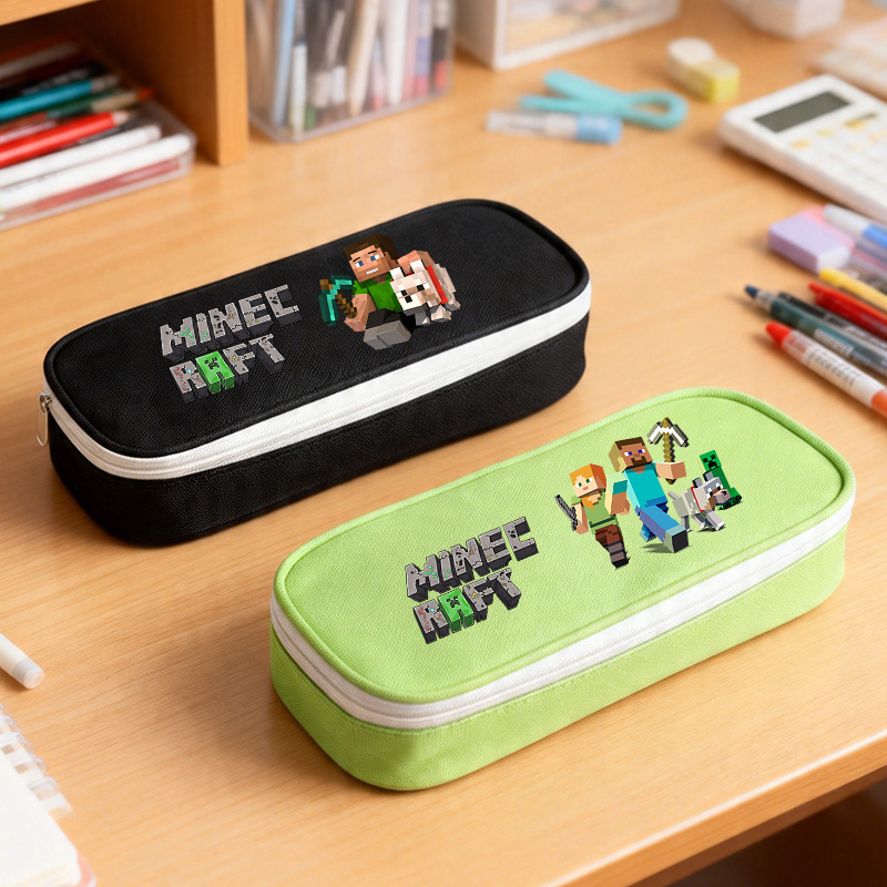 Gaming Console With Minecraft - Minecrafted Series Pencil Case Hot Game