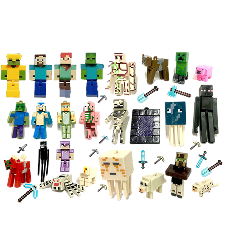 Anime 1-24Pcs Minecrafts Blind - Gaming Console With Minecraft recensione e prezzo