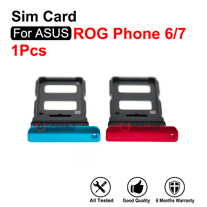 Blue Red Sim Tray For ASUS ROG - Gaming Console Rog recensione e prezzo