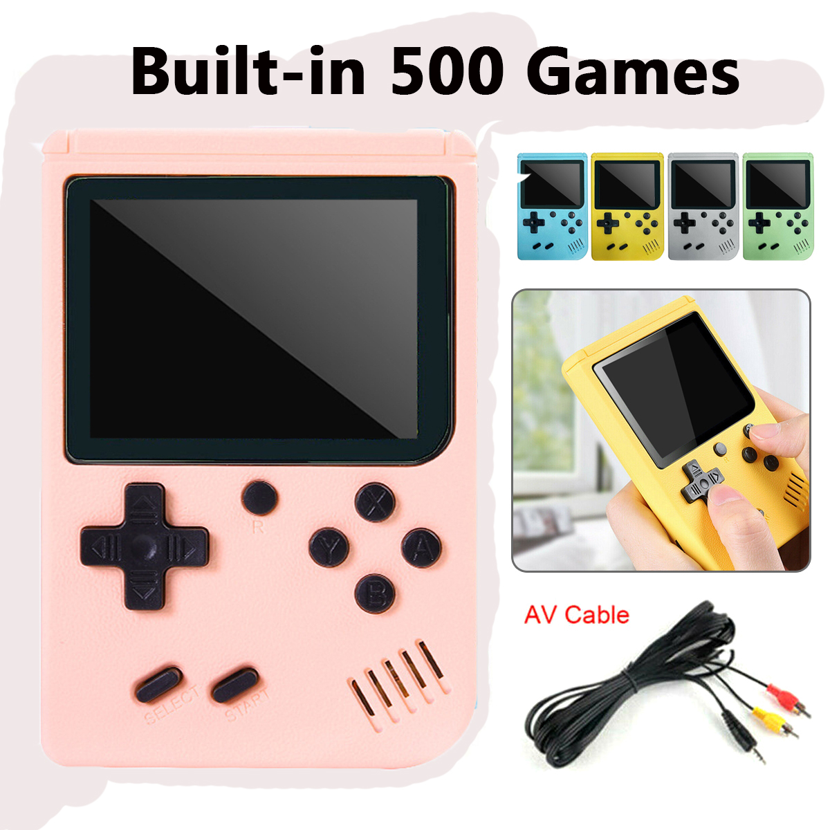 Built-in 500+ Classic games 5  - Gaming Console With Minecraft recensione e prezzo