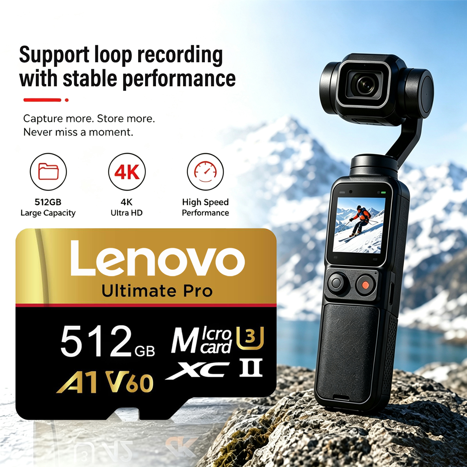 Lenovo Original Micro SD Card  - Gaming Console Monitor recensione e prezzo