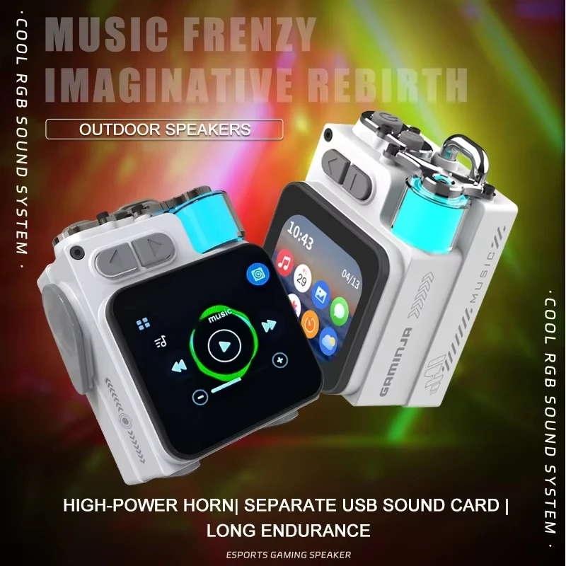 GAMINJA Bluetooth Speaker LED  - Gaming Console Display recensione e prezzo