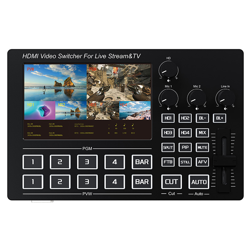 1080P 4 Channel HDMI Live Stre - Gaming Console Monitor recensione e prezzo